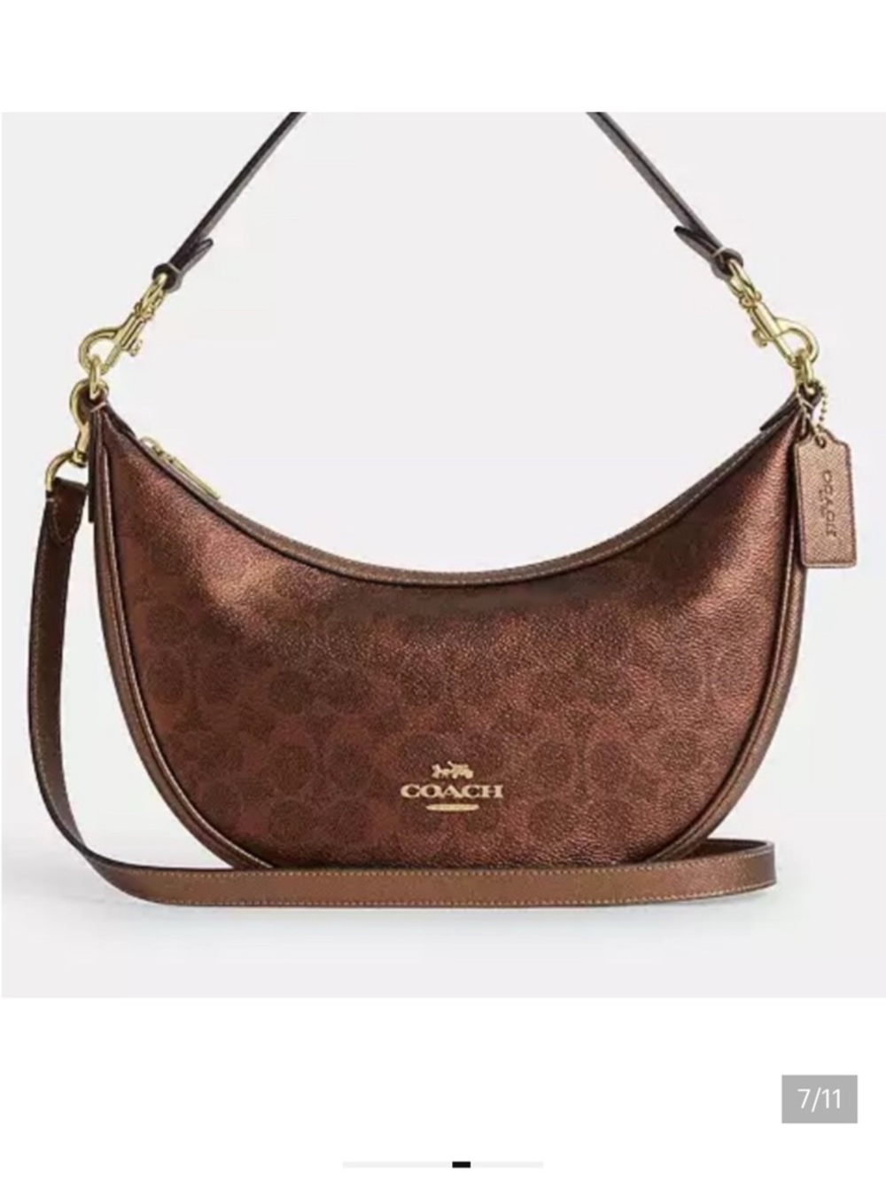 COACH ARIA shoulder Bag NWT